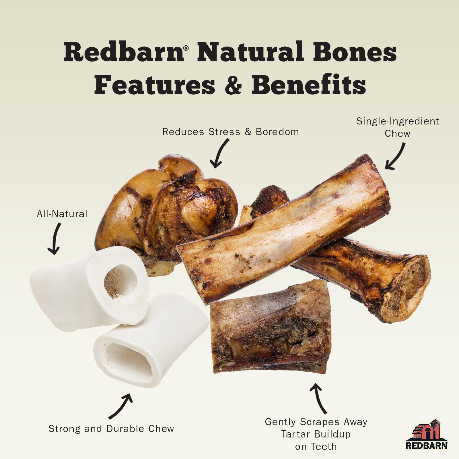 RedBarn Knee Caps 2pk Bones 4.6oz/130g